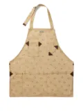Ralph Lauren RRL horseshoe-print cotton apron - Neutrals