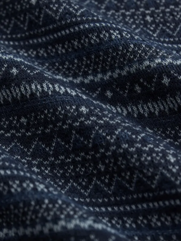 Ralph Lauren RRL インターシャニット セーター | ブルー