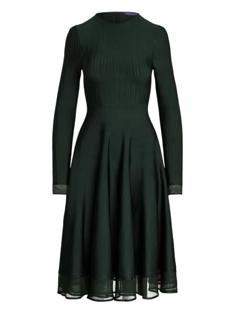 Ralph Lauren Collection long-sleeve ribbed midi dress