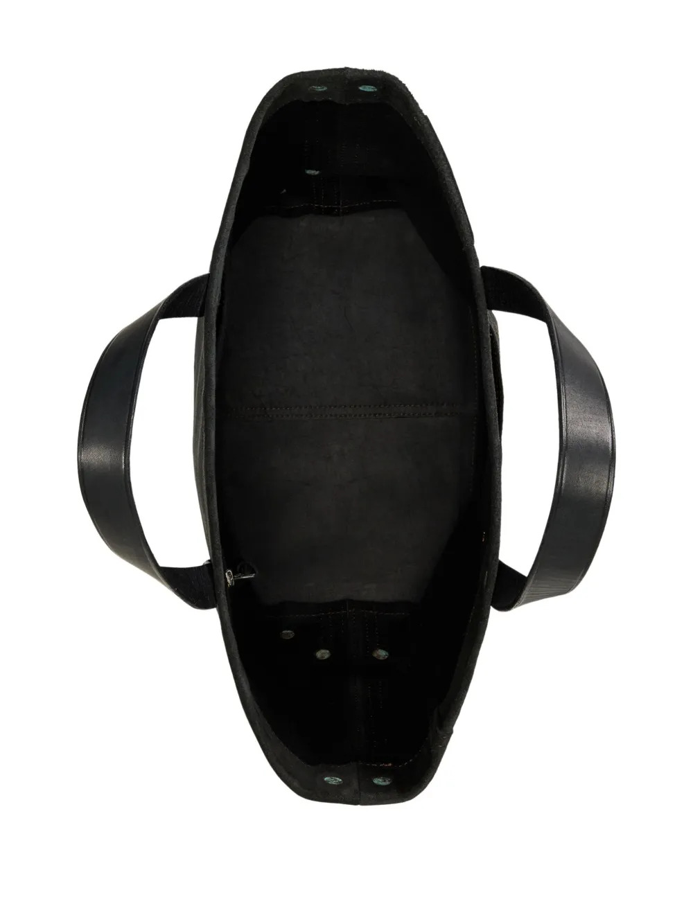 Rrl Ranch Suede Tote Bag In Black