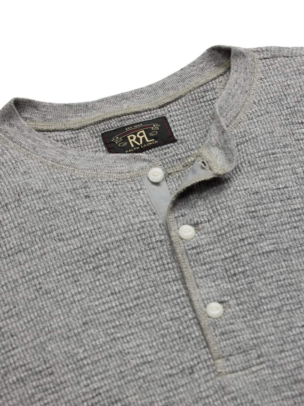 Ralph Lauren RRL Wafelgebreide trui Grijs