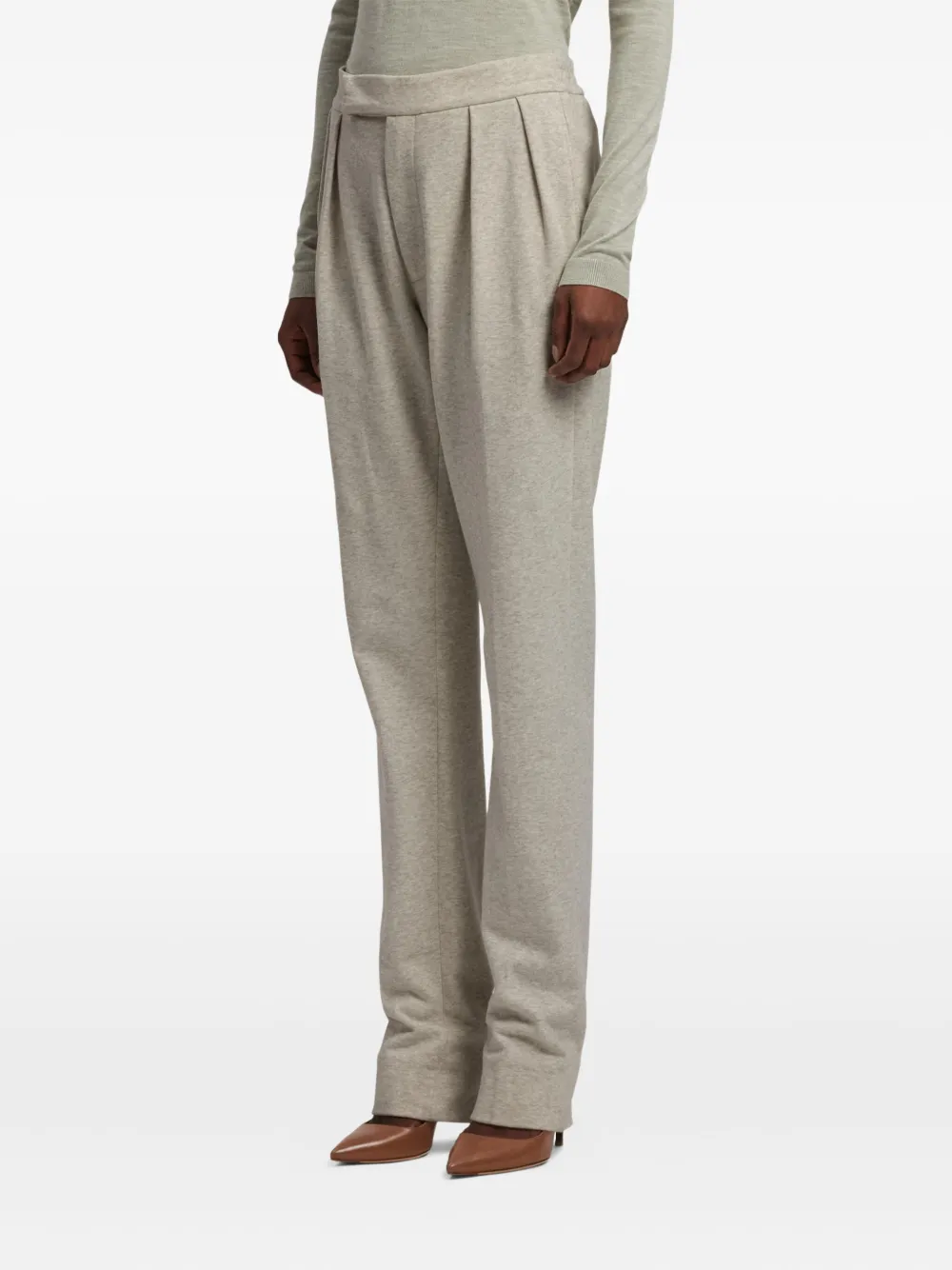 Ralph Lauren Collection Geplooide pantalon Grijs