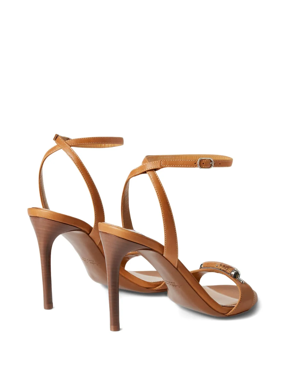 Ralph Lauren Collection ankle-strap heeled sandals Brown