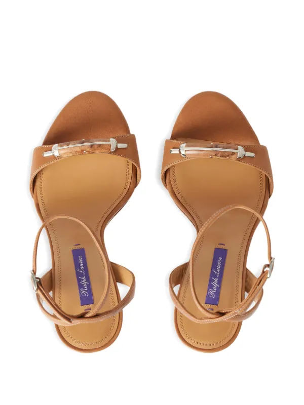 Ralph Lauren Collection アンクルストラップ サンダル