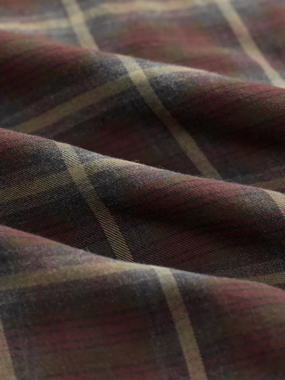 Ralph Lauren RRL Hannah geruite blouse met lange mouwen Bruin