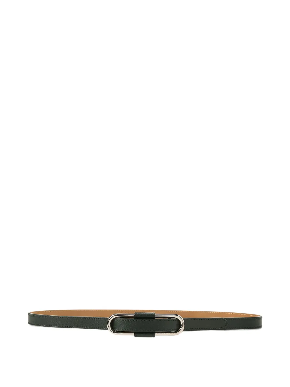 Ralph Lauren Collection Leren riem Groen