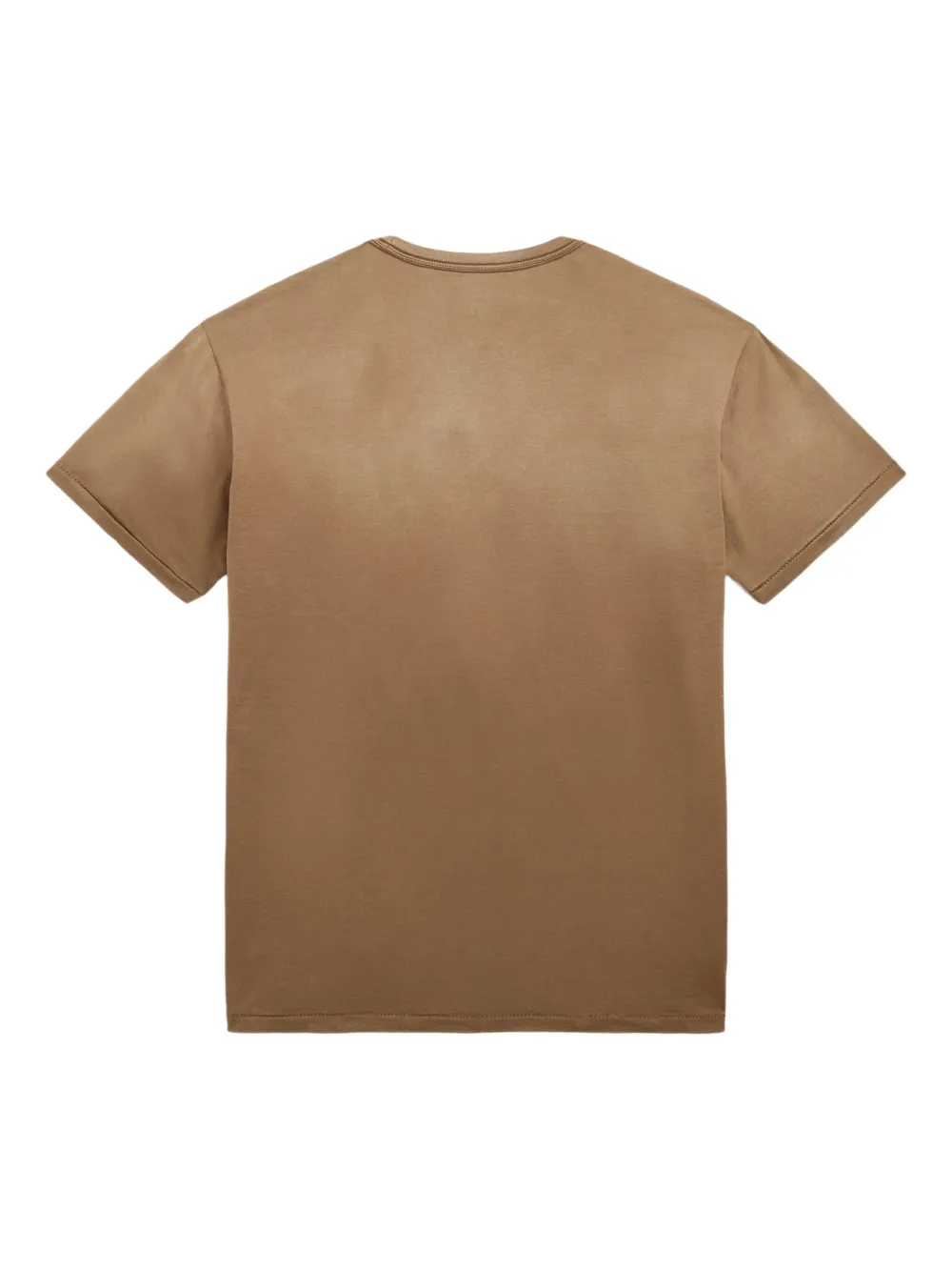 Ralph Lauren RRL Katoenen T-shirt met vervaagd-effect - Bruin