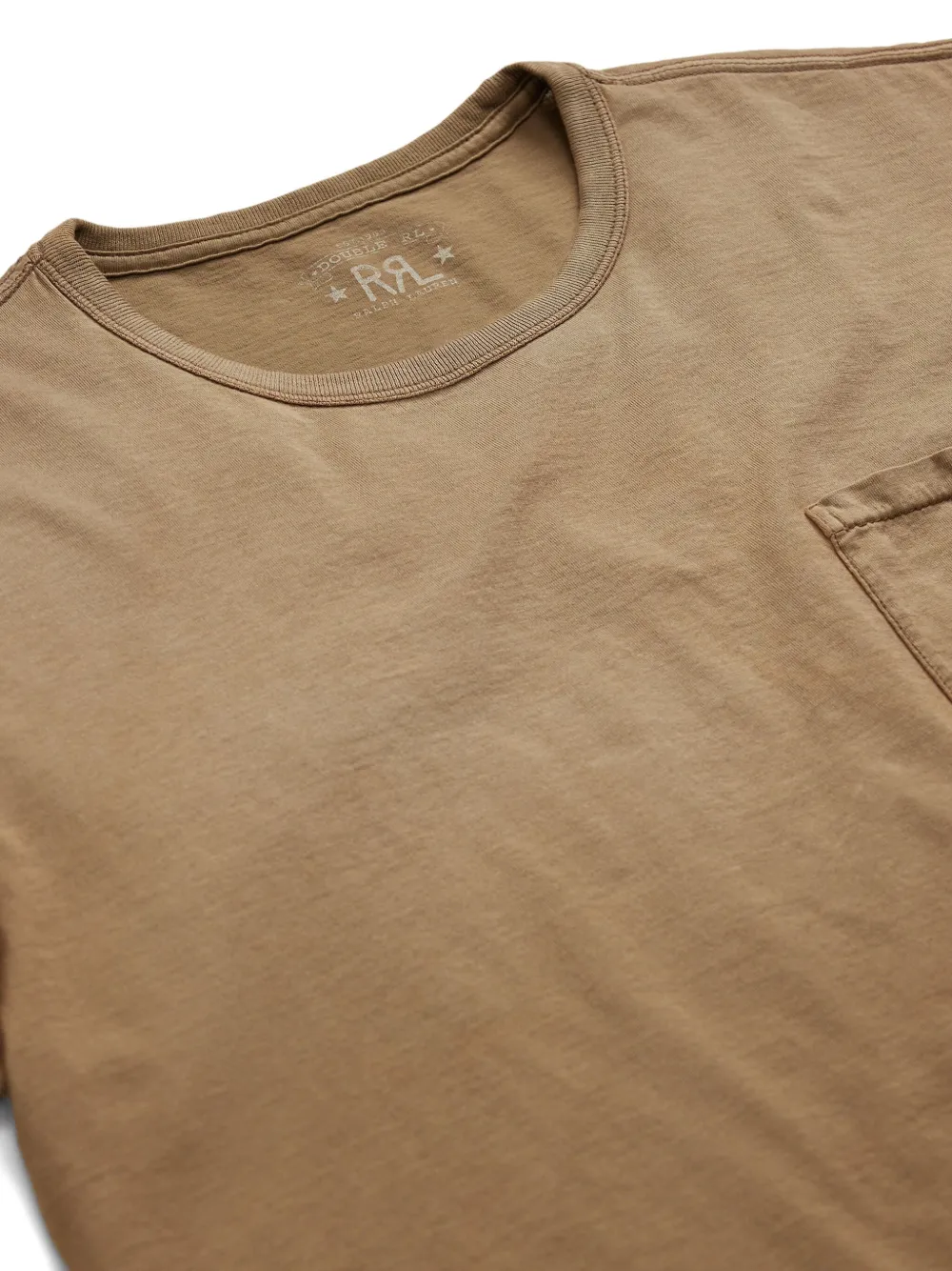 Ralph Lauren RRL Katoenen T-shirt met vervaagd-effect Bruin
