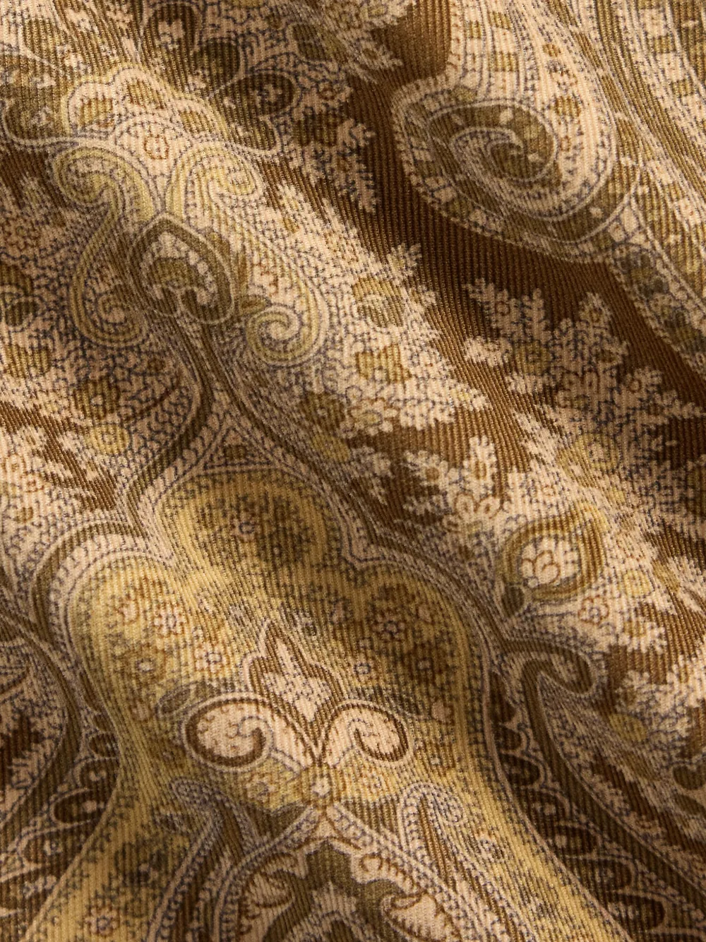 Ralph Lauren RRL Gemma jurk met paisley-print en ceintuur Bruin