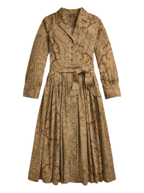 Ralph Lauren RRL Gemma paisley-print belted dress