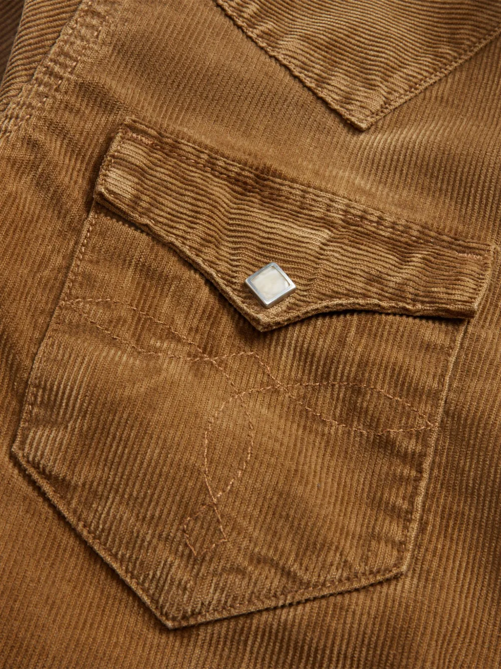 Ralph Lauren RRL Buffalo Western overhemd Bruin