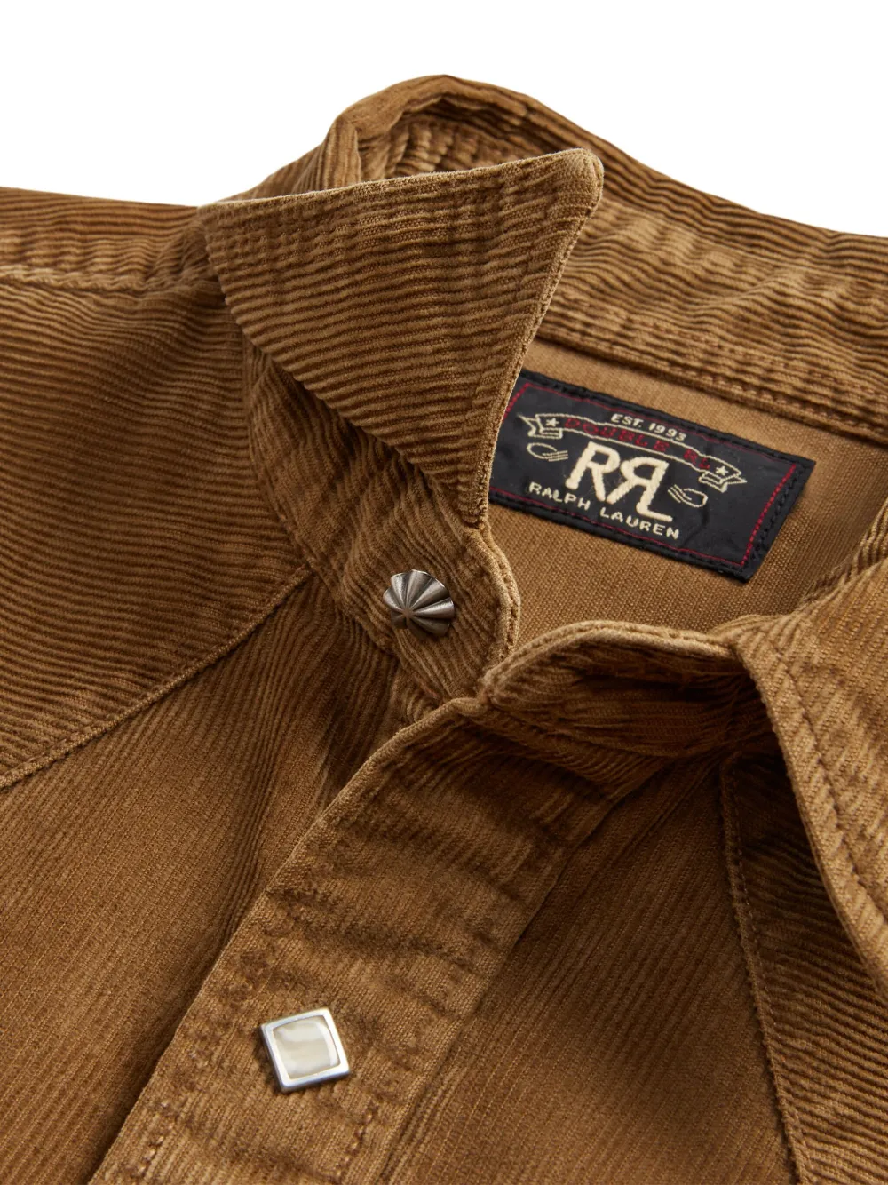 Ralph Lauren RRL Buffalo Western overhemd Bruin
