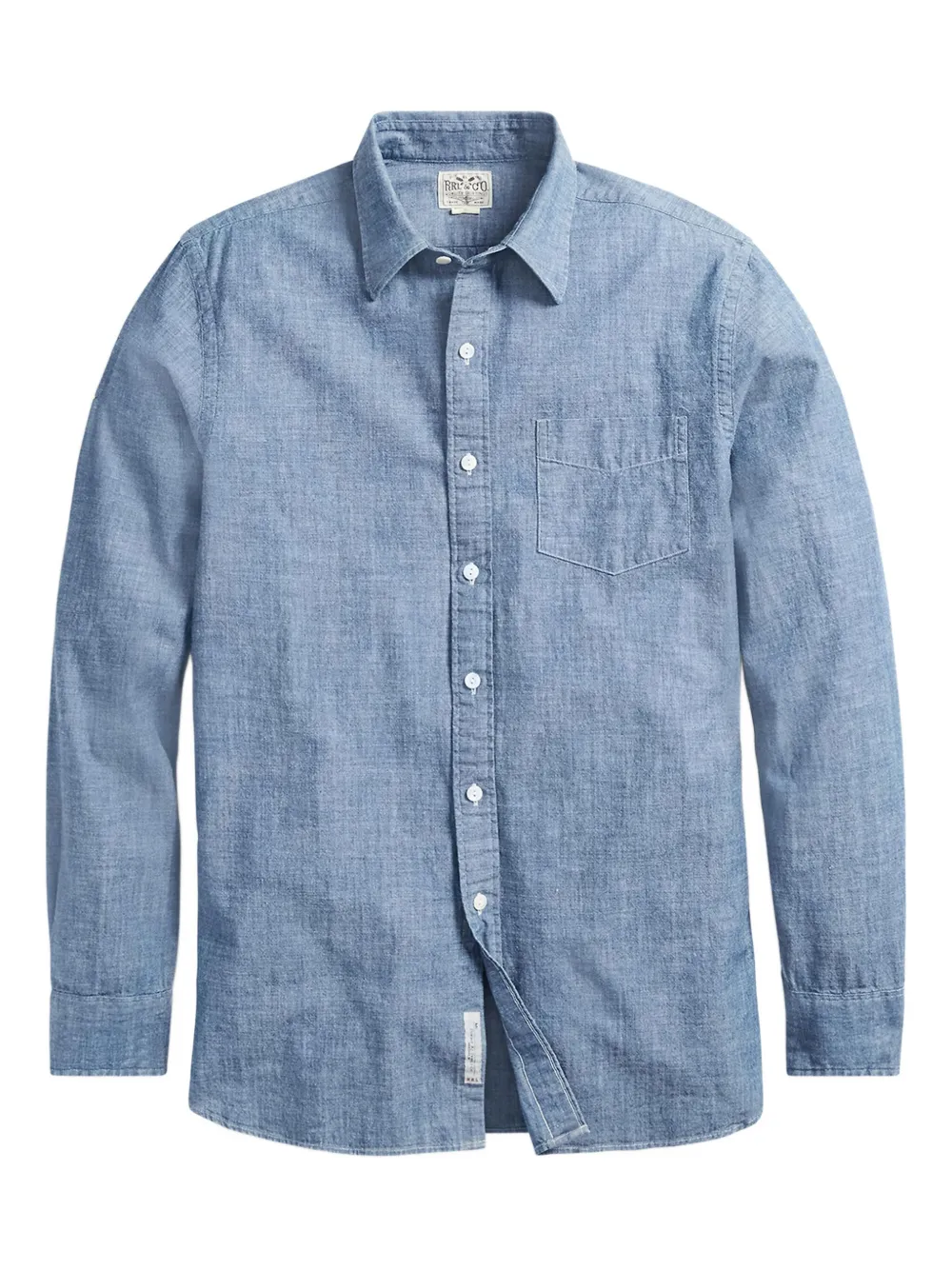 Ralph Lauren RRL Chambray overhemd Blauw