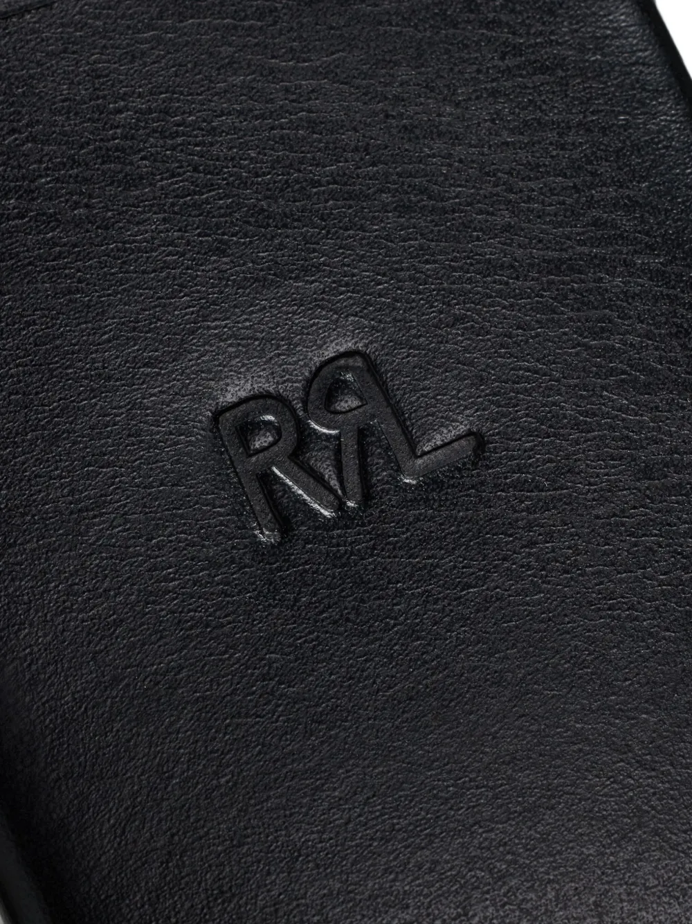 Ralph Lauren RRL Pasjeshouder met logo-reliëf Zwart
