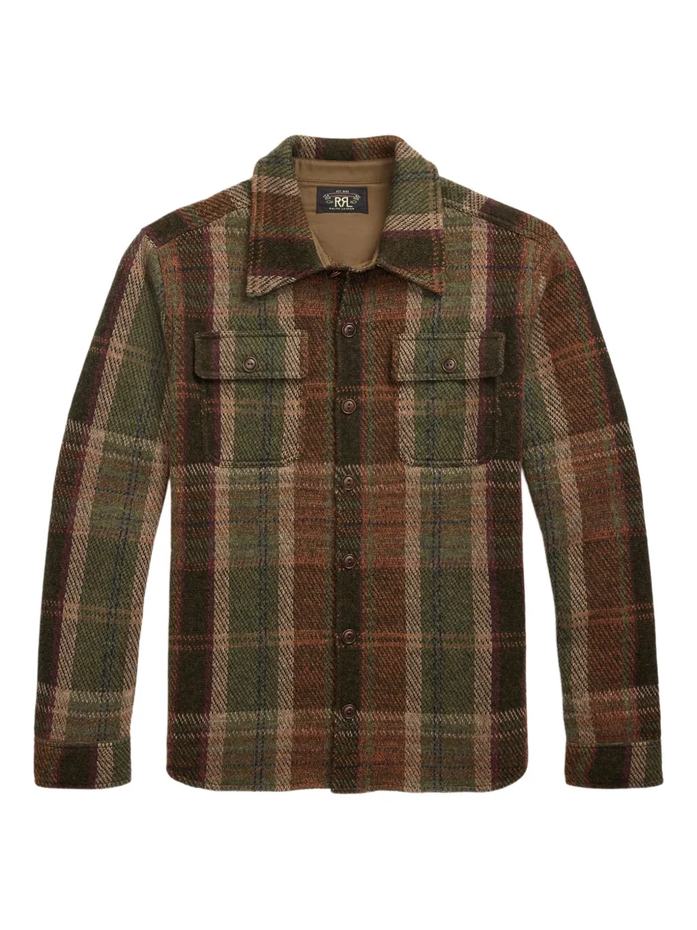 Ralph Lauren RRL Matlock シャツ - グリーン Ralph Lauren RRL Matlock シャツ - グリーン