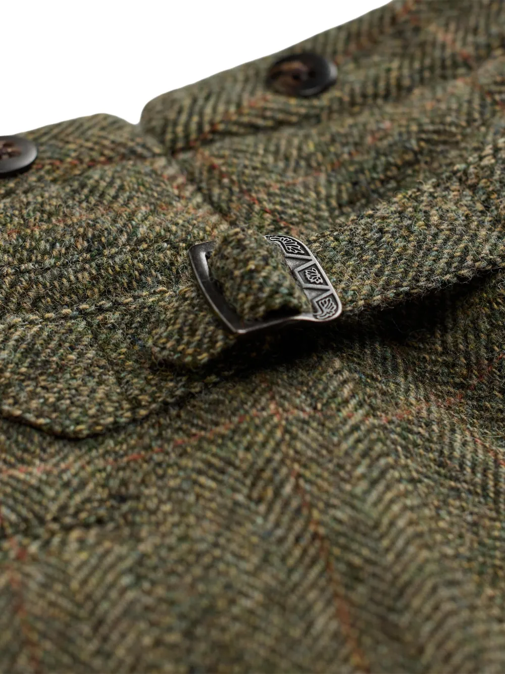 Ralph Lauren RRL Geruite pantalon Groen