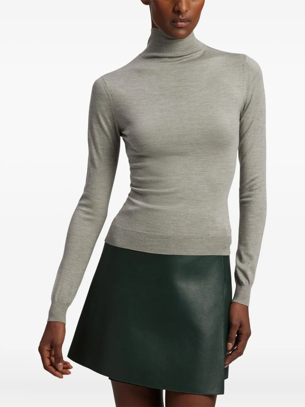 Ralph Lauren Collection Zijden top Grijs