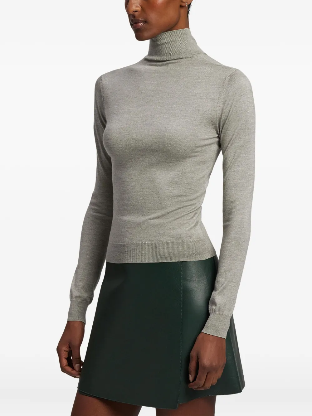 Ralph Lauren Collection Zijden top Grijs