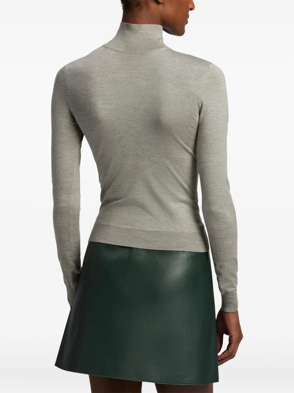 Ralph Lauren Collection Zijden top Grijs