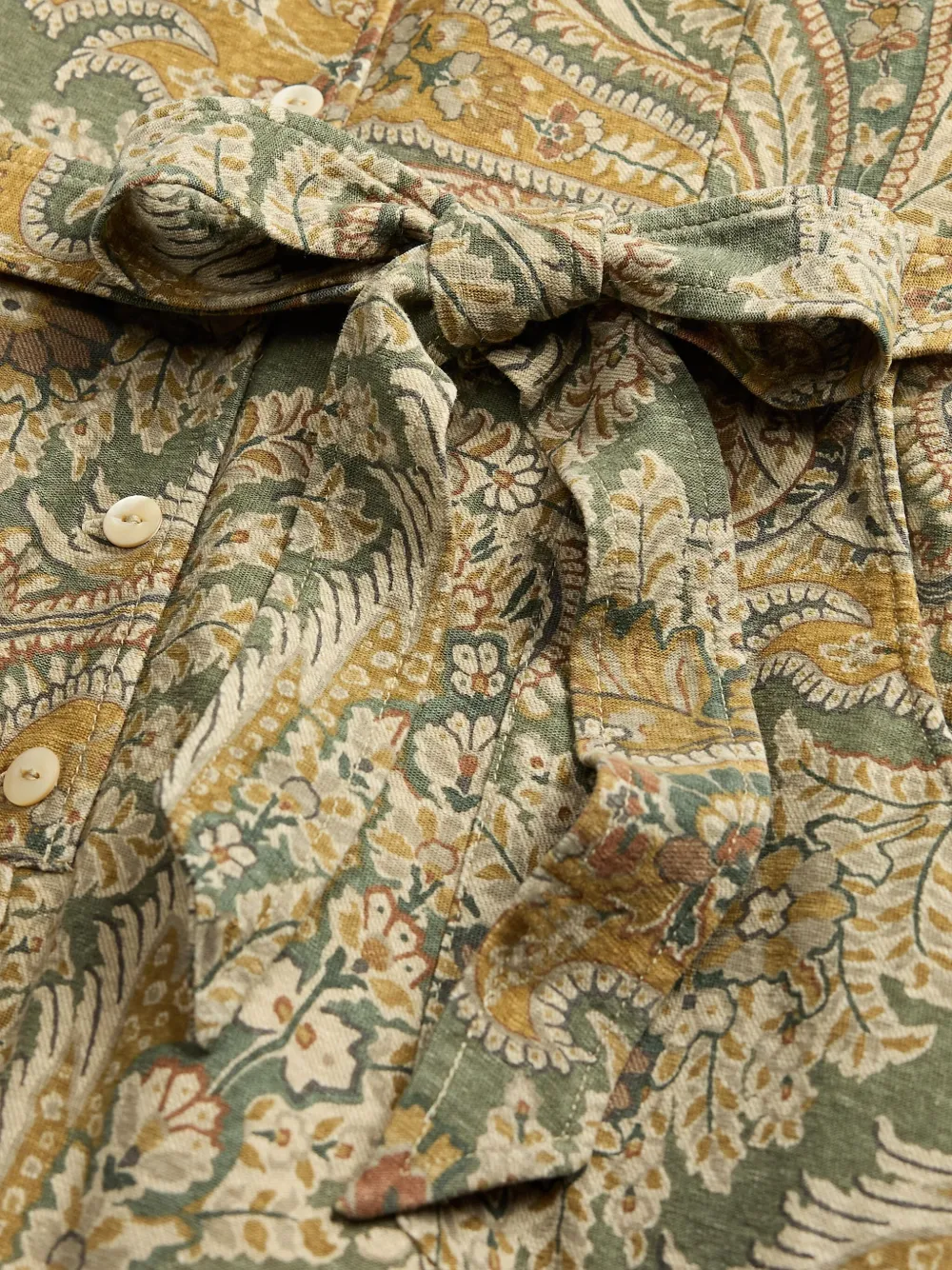 Ralph Lauren RRL Jumpsuit met paisley-print Beige