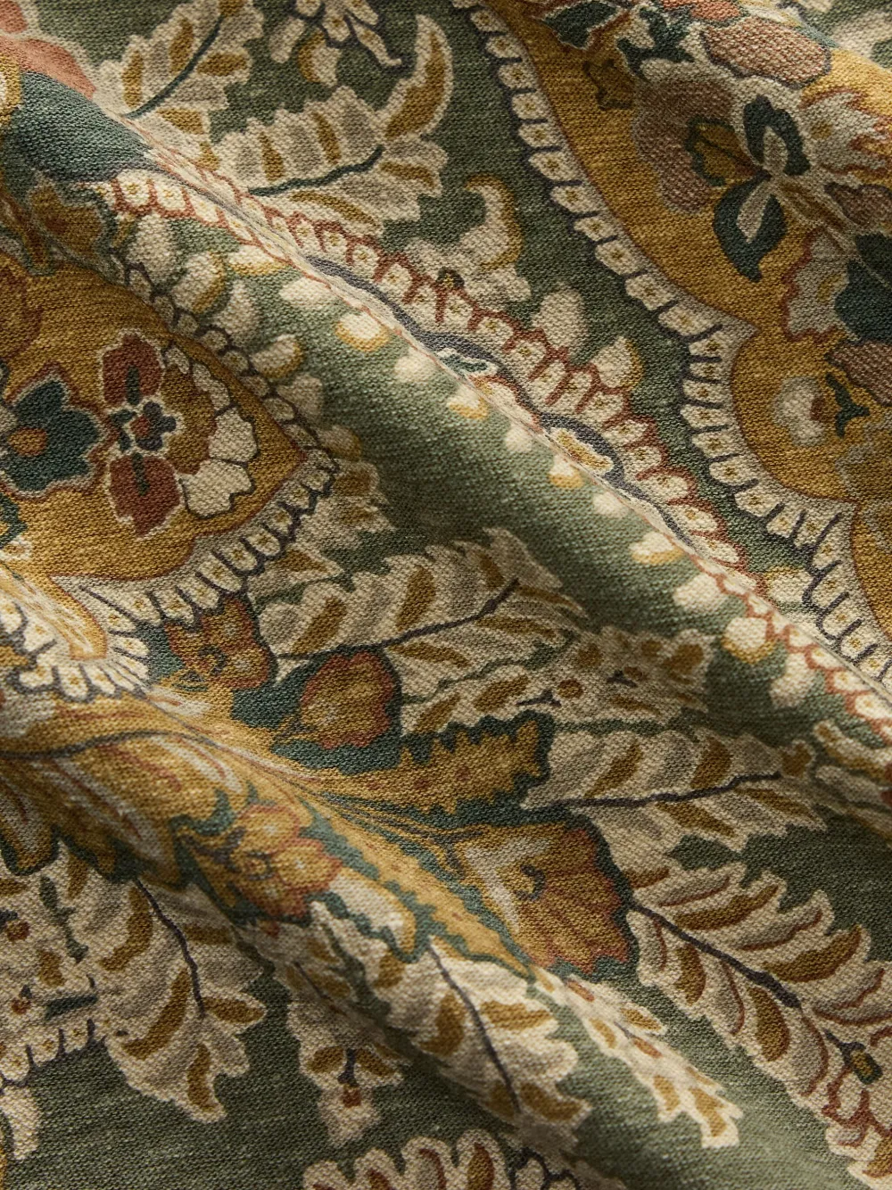 Ralph Lauren RRL Jumpsuit met paisley-print Beige