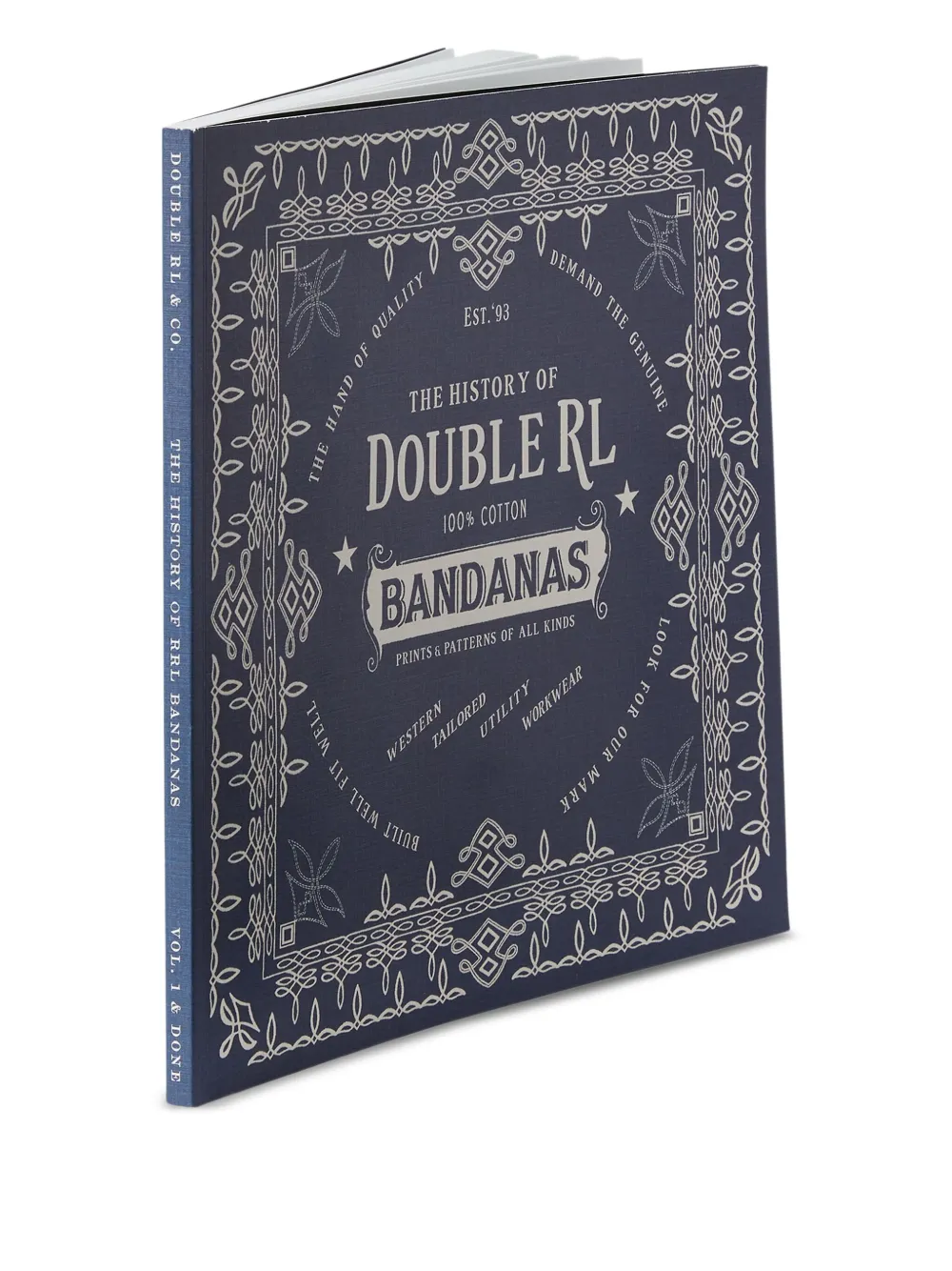 Ralph Lauren RRL Paper Bandana book | Blue | Image 1