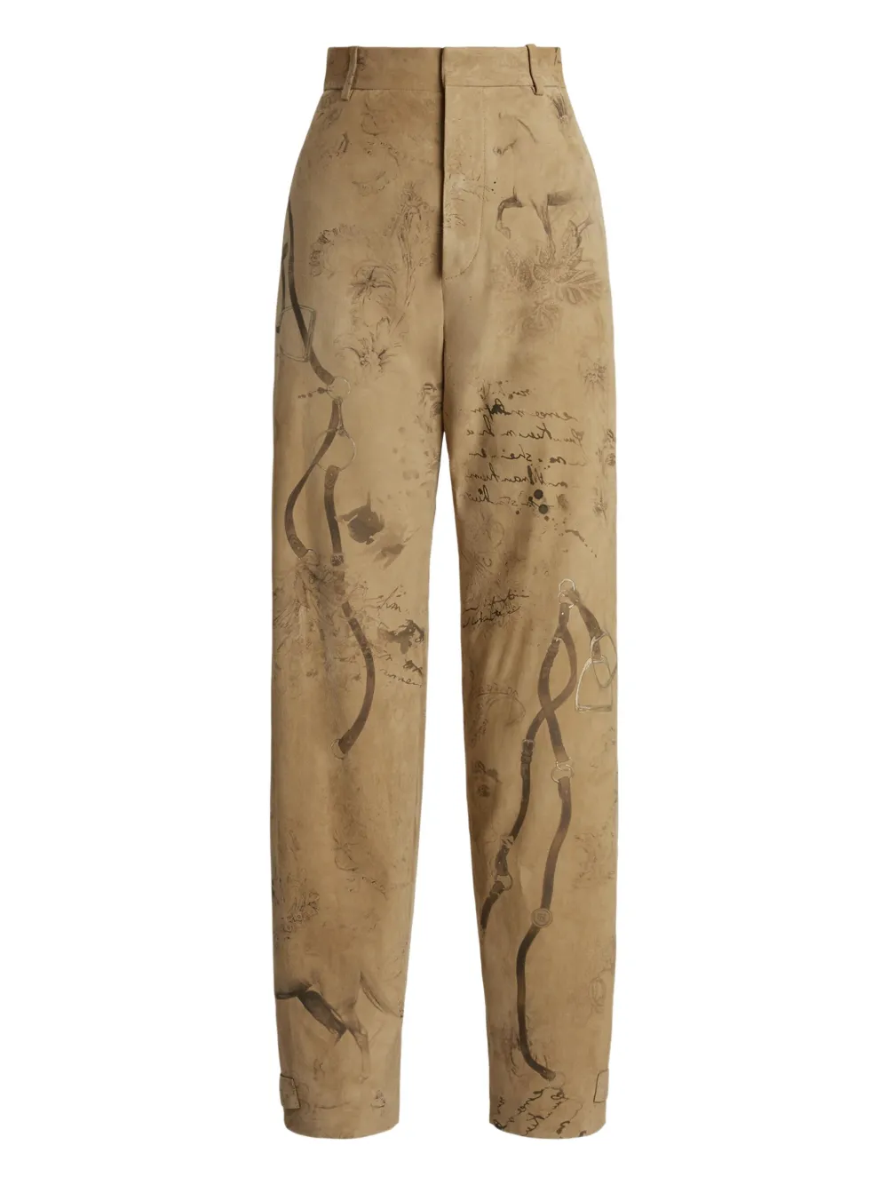 Ralph Lauren Collection Fallon trousers Geel
