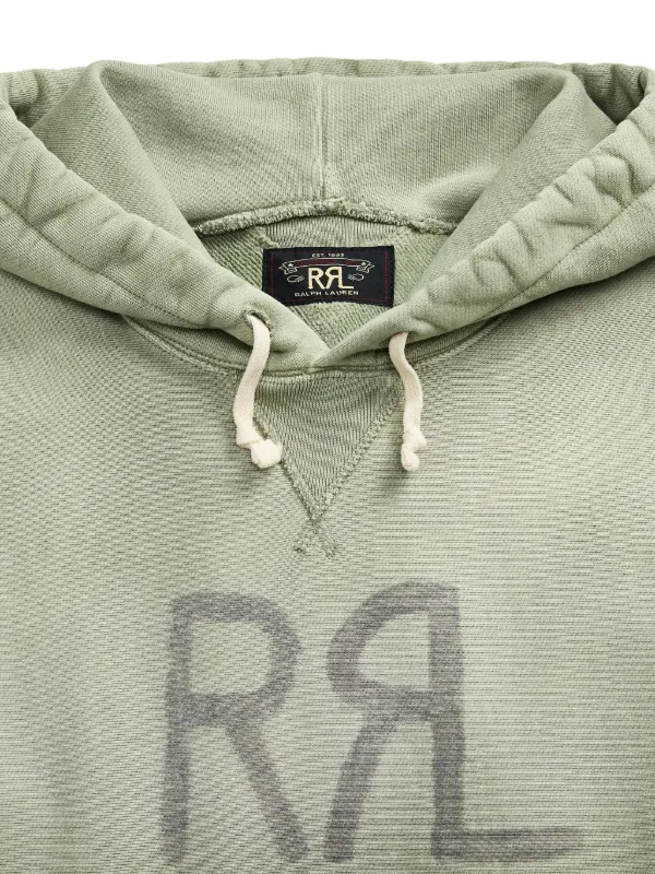 RRL DOUBLE RL ロゴ スリーフフーディ パーカー Logo Fleece Hoodie | Ralph Lauren