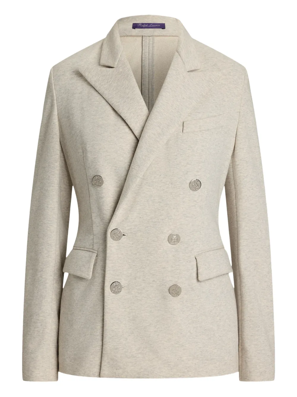 Ralph Lauren Collection Camden colbert met dubbele rij knopen Grijs