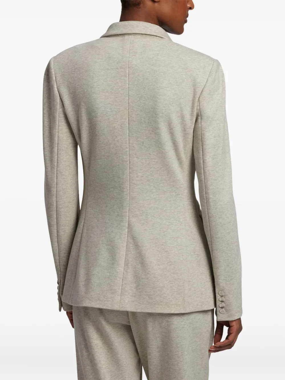 Ralph Lauren Collection Camden colbert met dubbele rij knopen Grijs