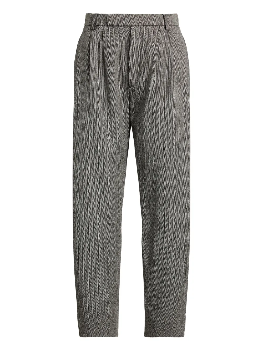 Ralph Lauren Collection Jeanne geplooide pantalon Grijs