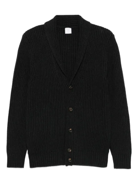 Eleventy ribbed shawl-collar cardigan