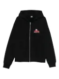 Stüssy zip-up hoodie - Black