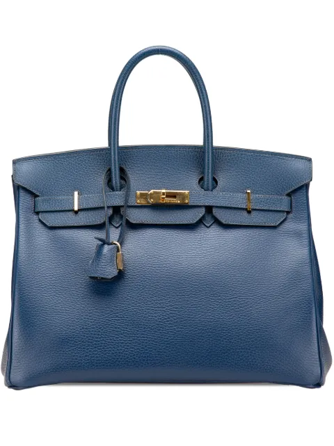 Hermès Pre-Owned 2002 Togo Birkin Retourne 35 handbag