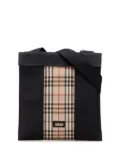 Burberry Pre-Owned 2000-2017 House Check Canvas and Nylon crossbody bag - Brown
