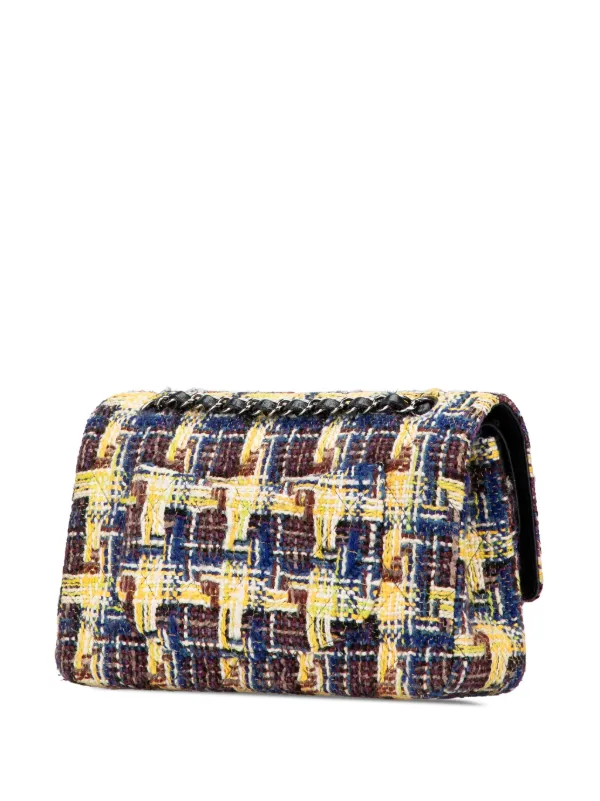 CHANEL Pre-Owned 2004-2005 ミディアム クラシック ツイード ダブル