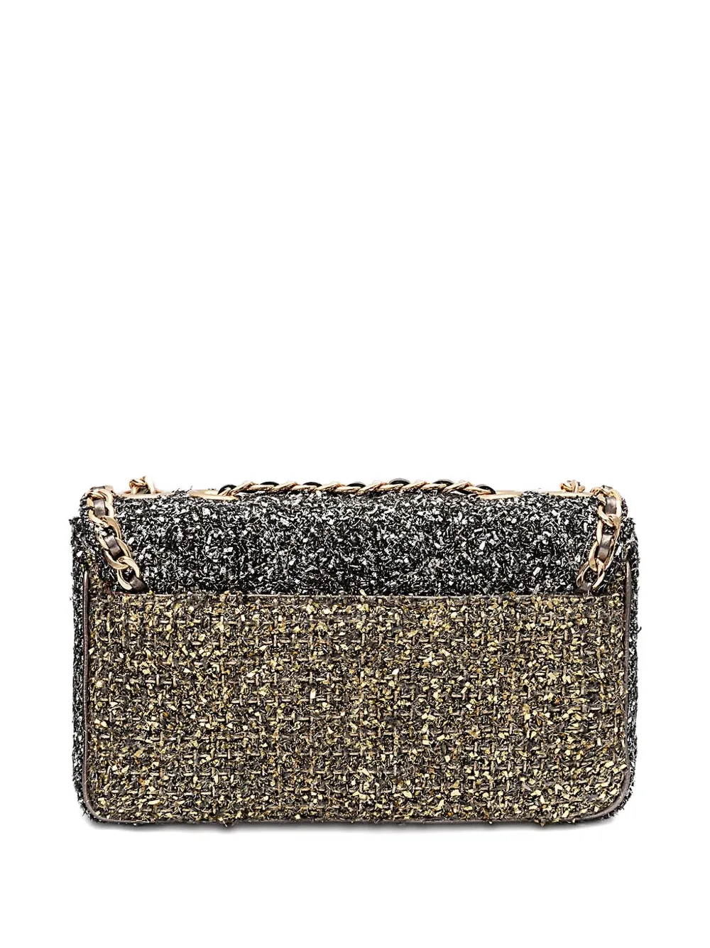 Isla Tweed metallic-woven shoulder bag | Image 2