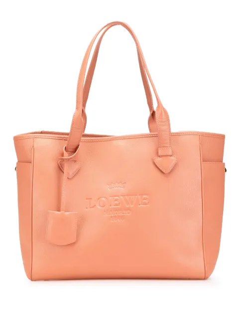Loewe Pre-Owned 2010-2024 Leather Heritage tote bag