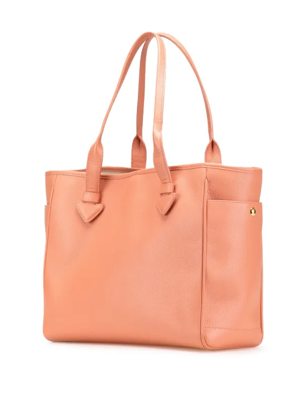 Loewe Pre-Owned 2010-2024 Leather Heritage Tote Bag | Pink