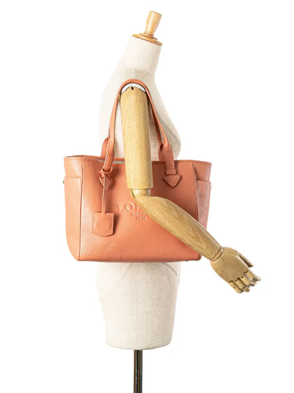 Loewe Pre-Owned 2010-2024 Leather Heritage Tote Bag | Pink
