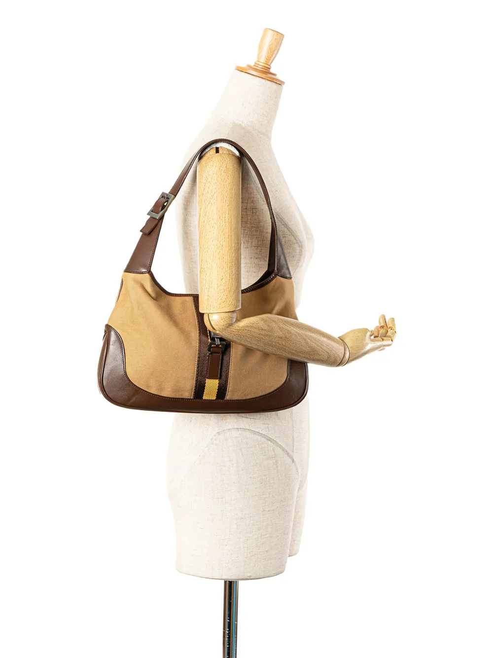 Gucci Pre-Owned 2000-2015 Canvas Web Jackie shoulder bag | Pre-Owned | Image 2