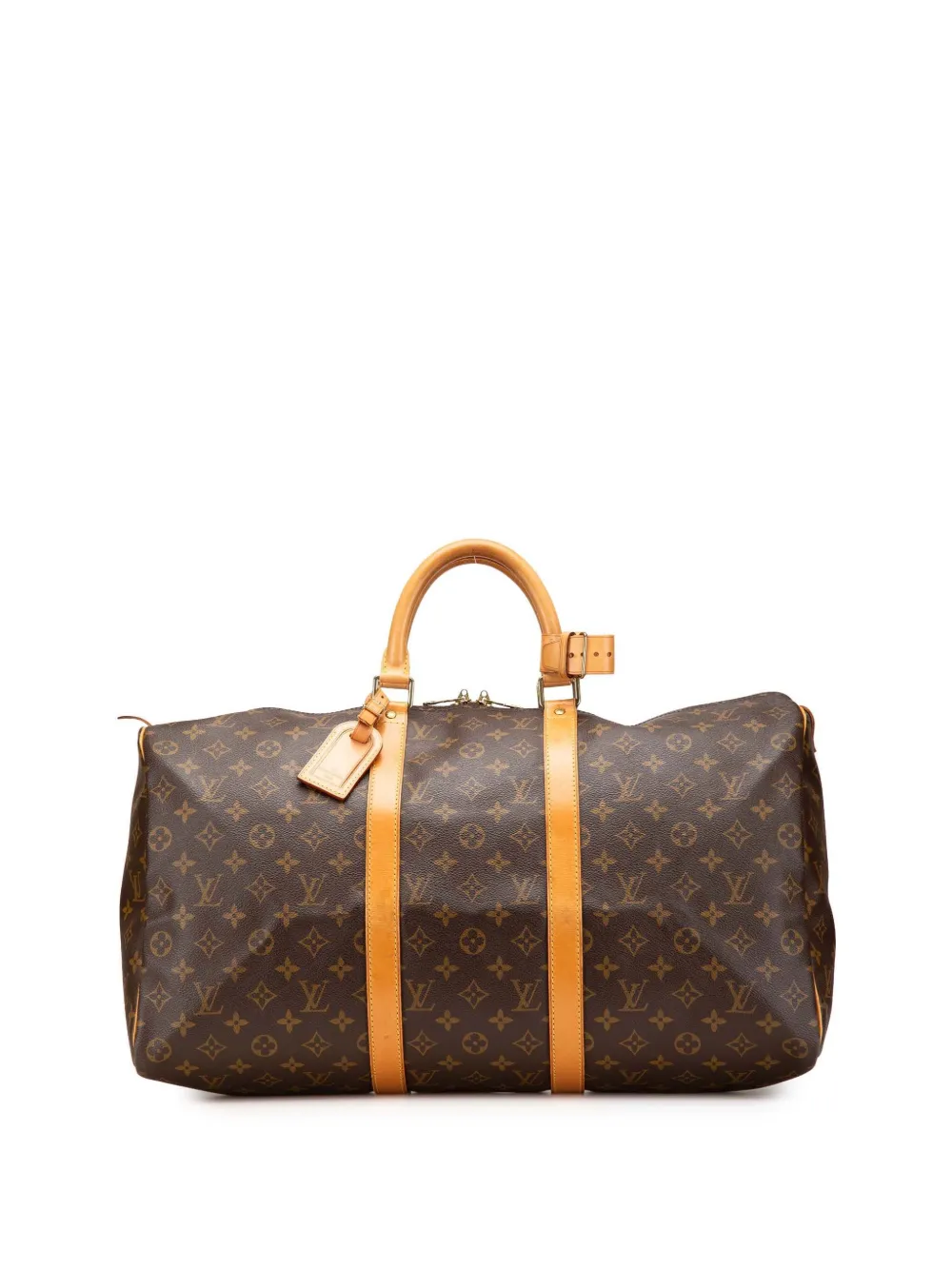Louis Vuitton Pre-Owned 1998 Monogram Keepall 50 travel bag - ブラウン Louis Vuitton Pre-Owned 1998 Monogram Keepall 50 travel bag - ブラウン