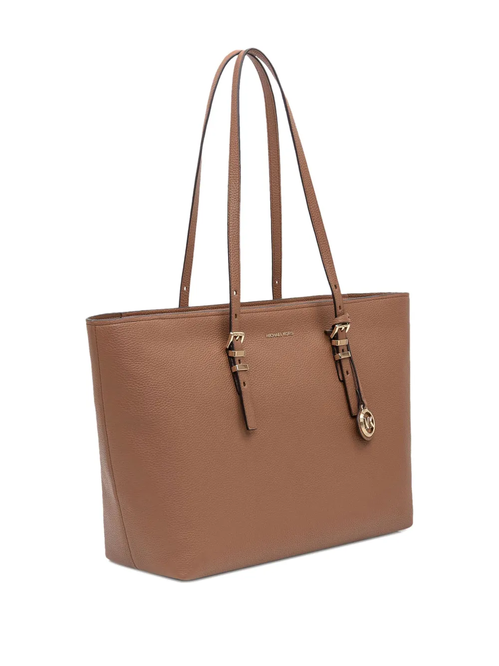 Michael Kors Quinn grote schoudertas Bruin