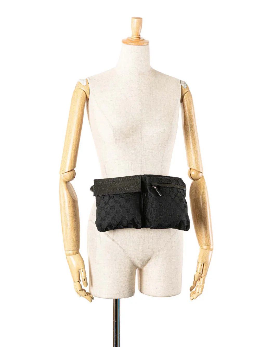 Gucci Pre-Owned sac banane Double Pocket en toile GG (2000-2025) | Pre-owned | Image 2