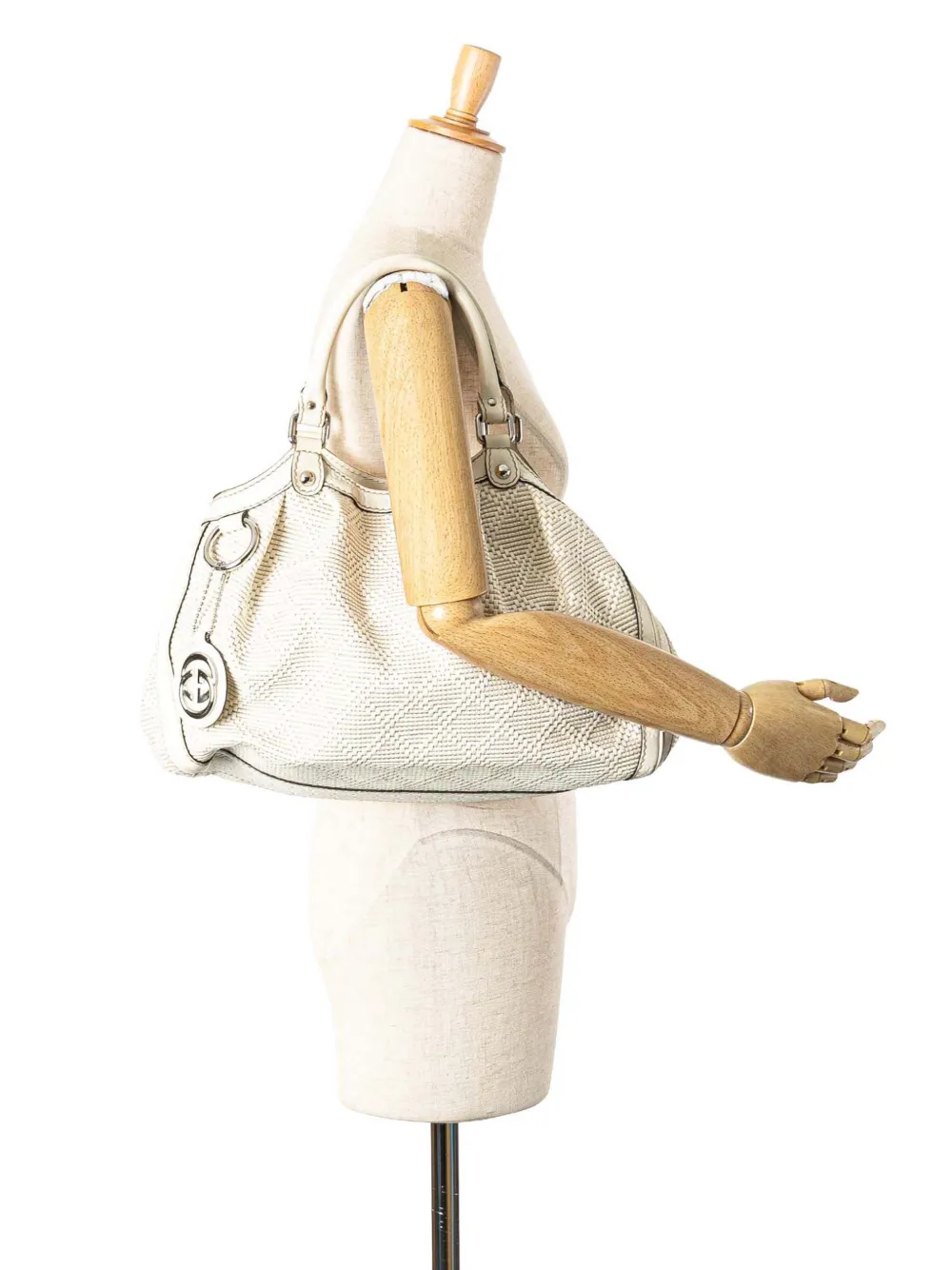 Gucci Pre-Owned 2000-2015 Medium Diamante Raffia Sukey tote bag | Pre-Owned | Image 2