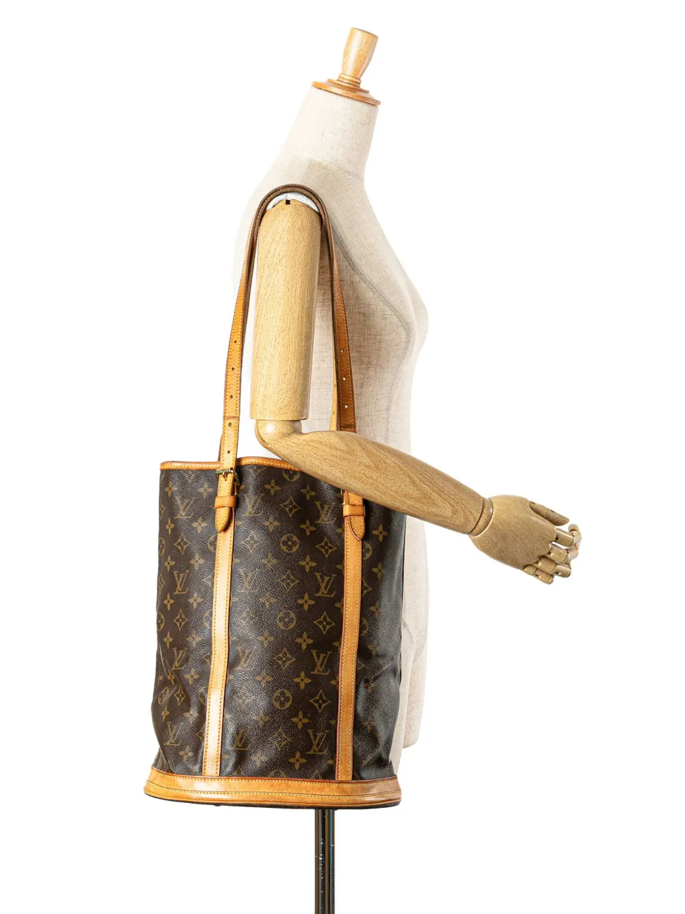 Louis Vuitton Pre-Owned 2001 Monogram GM bucket bag | Pre-Owned | Image 2