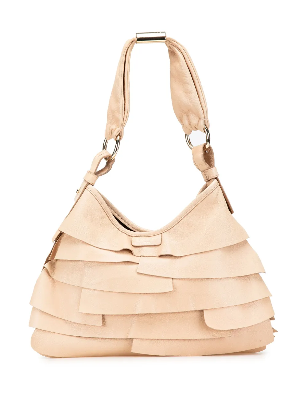 Pre-owned Saint Laurent 20th Century Small Leather St. Tropez Hobo Bag