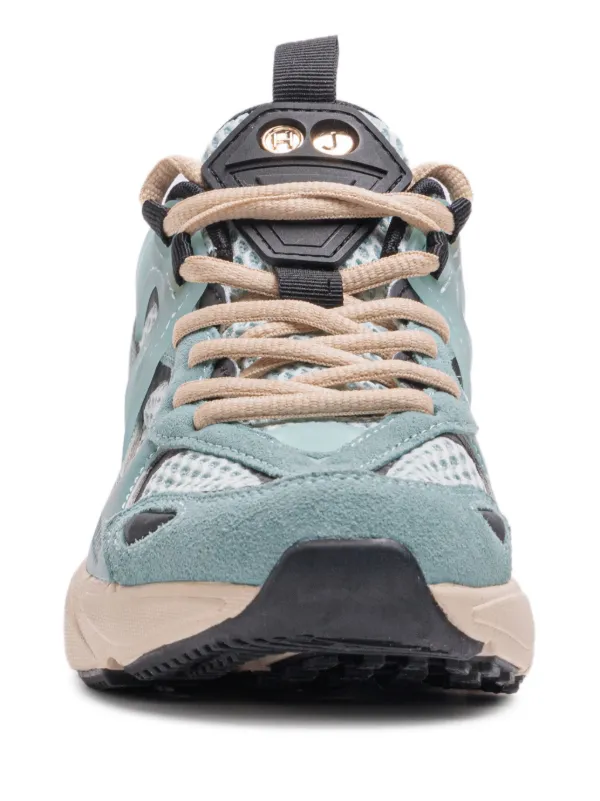 【ズッキーニ】 Hide&Jack mesh-panelled Chunky Sneakers | Blue | FARFETCH AO