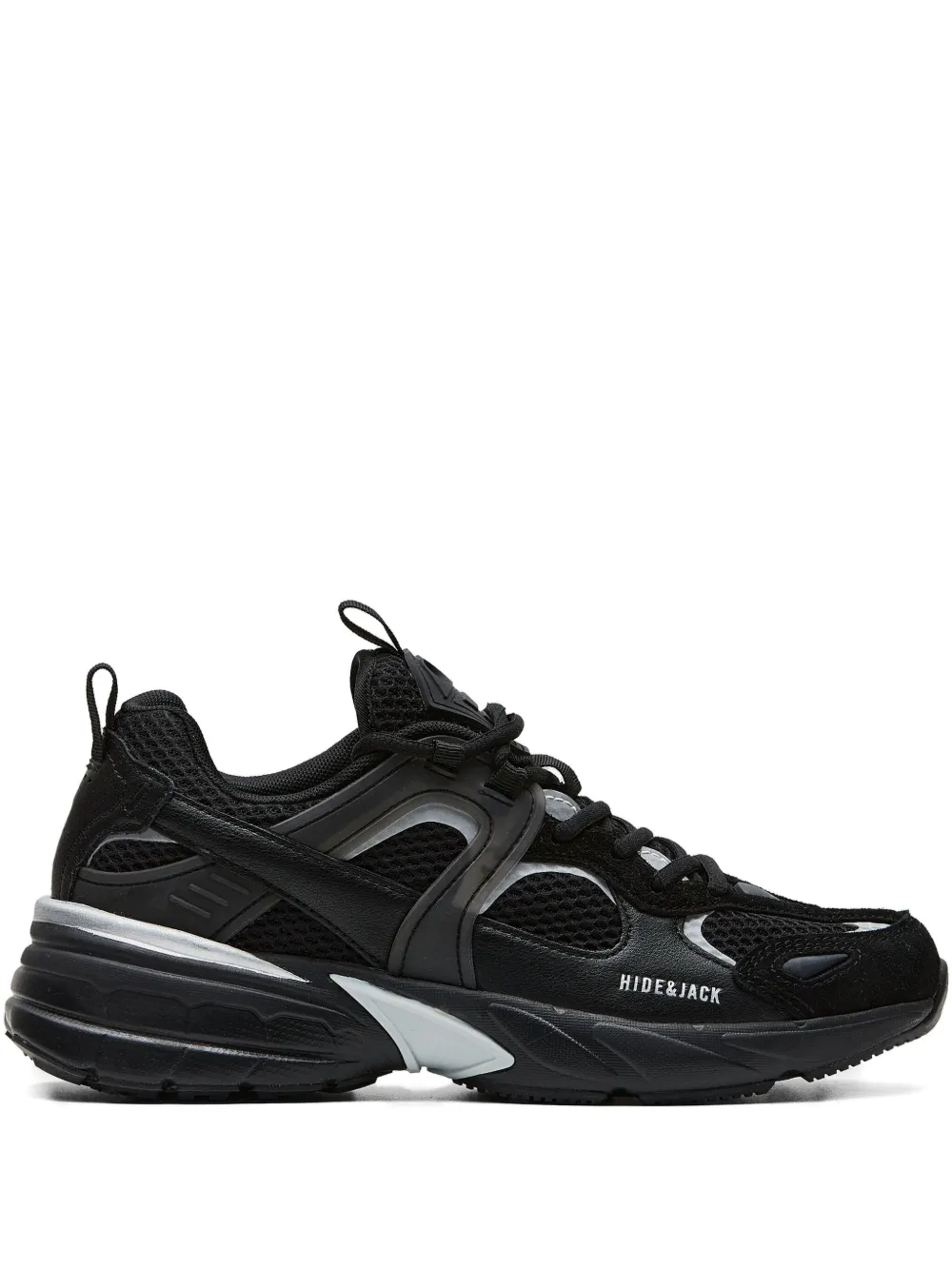 Hide&Jack mesh-panel sneakers Black