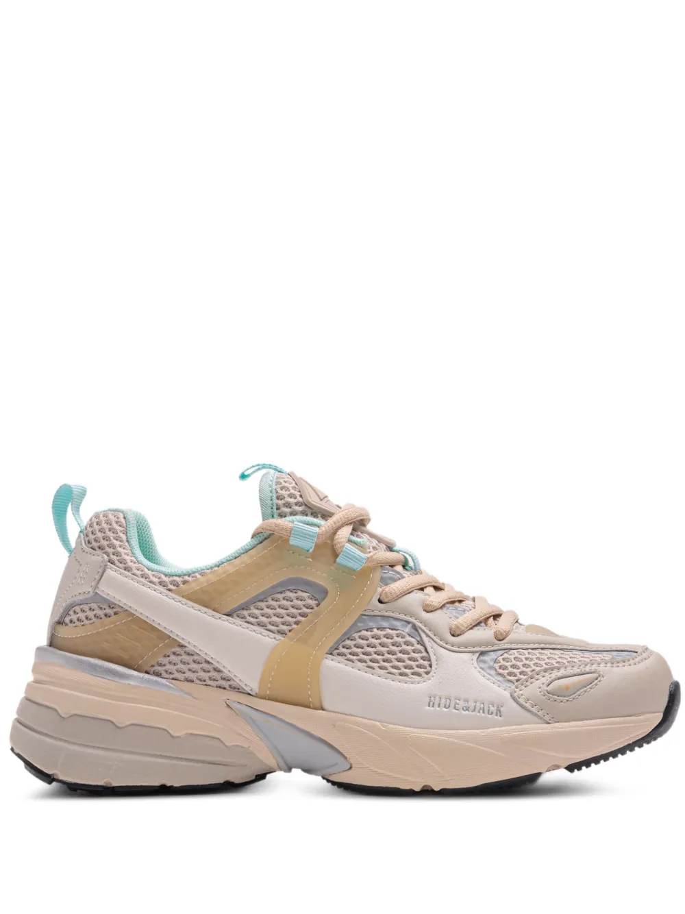 Hide & Jack Mesh-panelled Chunky Sneakers In Multi